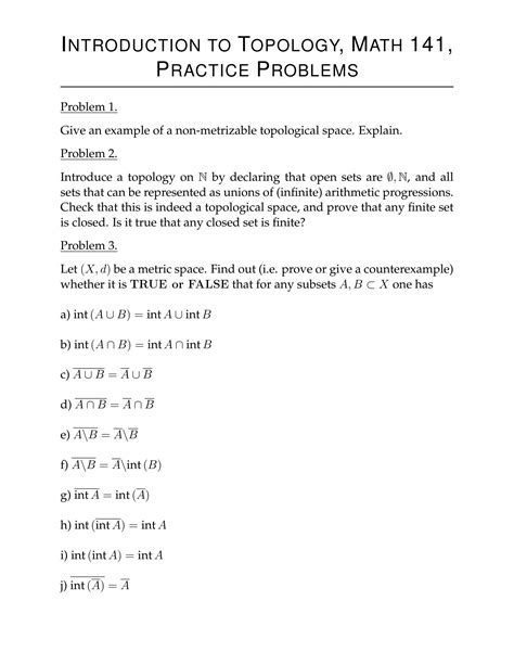 topology math problems.